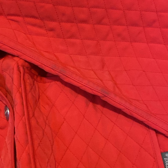 Pacific Trail Red Quilted Button Down Jacket - Picture 8 of 8